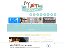 Tablet Screenshot of momendeavors.com